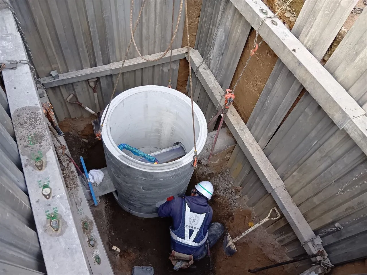 豊平川処理区真駒内柏丘2丁目下水道新設工事